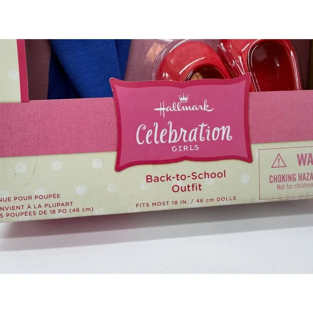 Madame Alexander Hallmark Celebration Girls Back to School 18in Doll Outfit